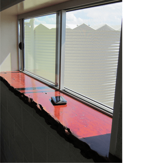 reverse block veneer